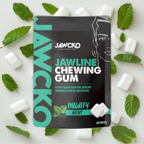 JAWCKO Jawline Chewing Gum | Ultra-Tough Jawline Fitness Training Gum