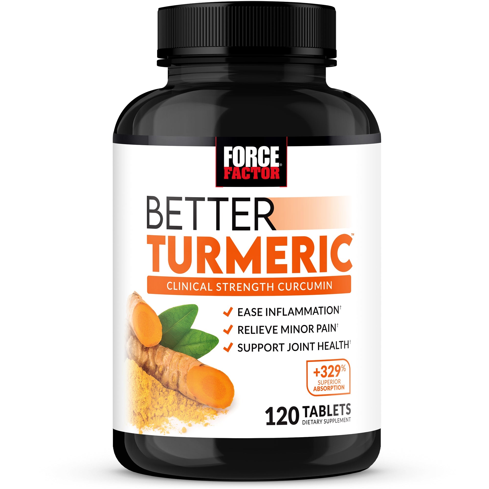 Force Factor Better Turmeric, 120 Tablets
